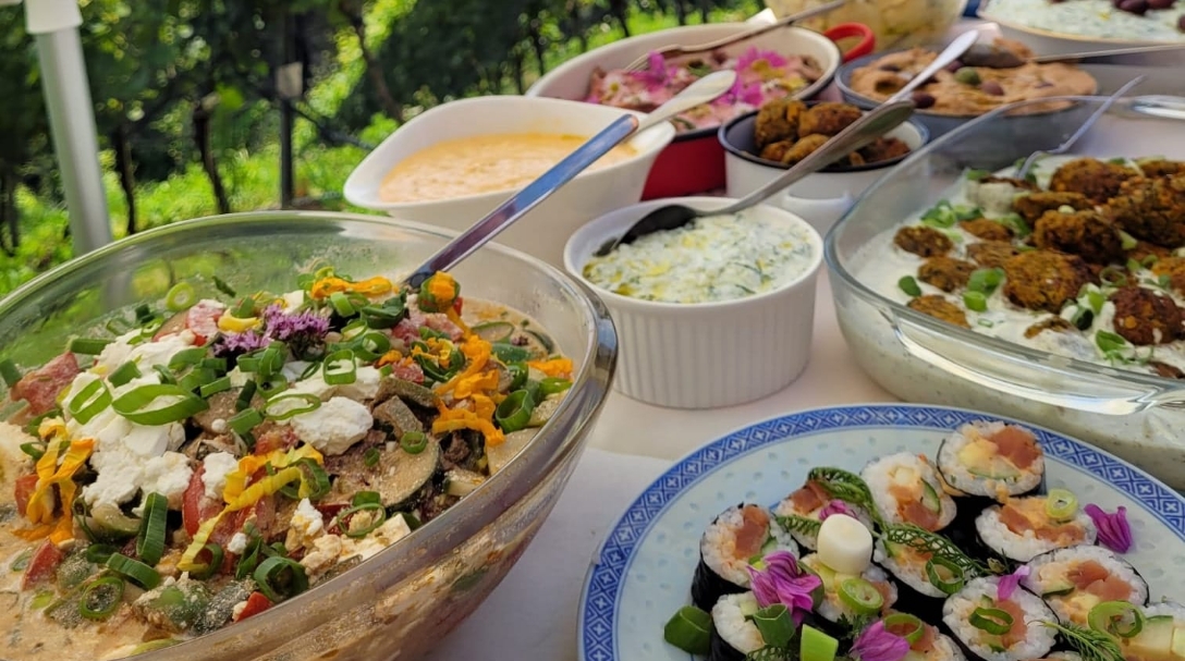 Essen in der Schüssel