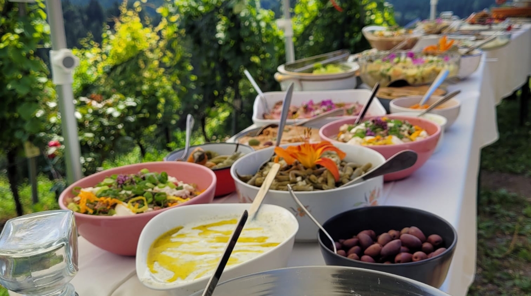 Essen in der Schüssel